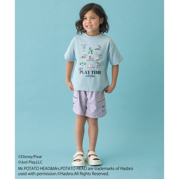 日本 b-ROOM - 聯名限定 短袖上衣-玩具圖鑑-白