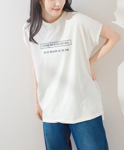 日本 Bou Jeloud - 100%純棉透氣簡約短袖上衣-焦糖橘