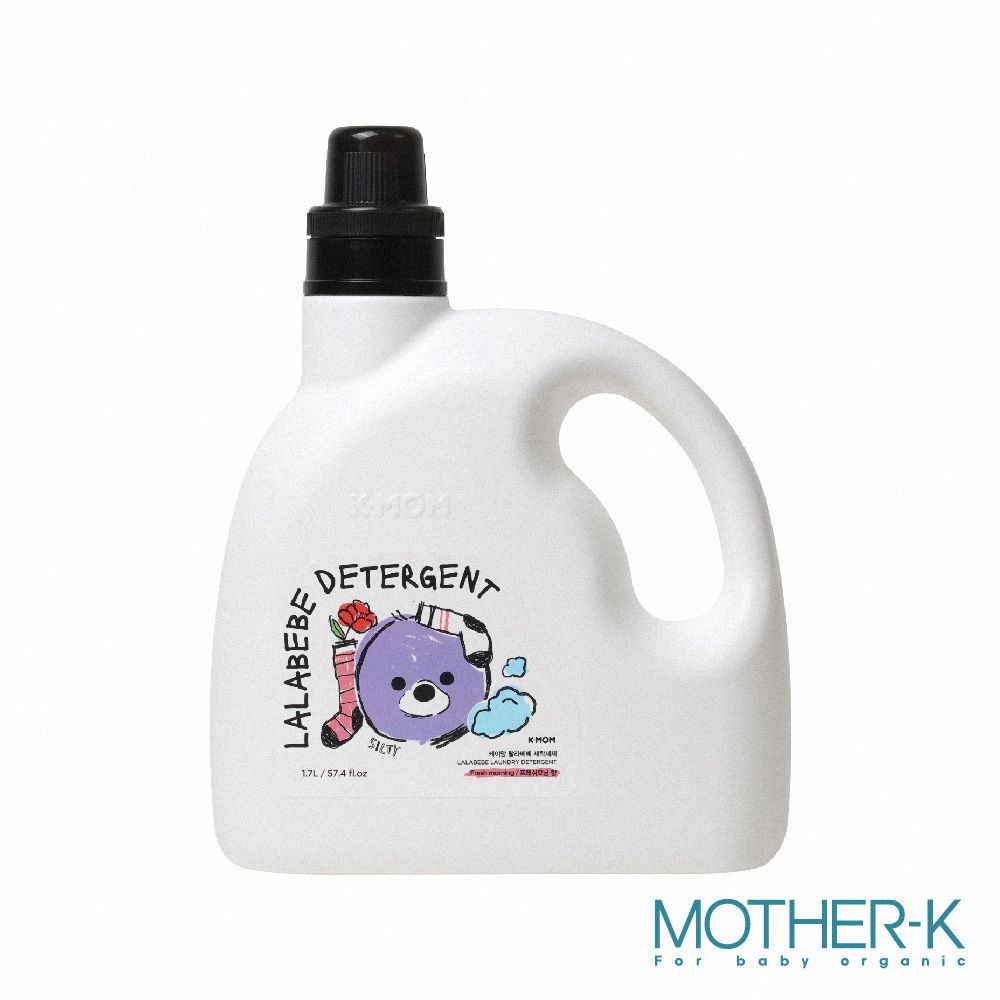 MOTHER-K - LALABEBE 草本抗敏極淨洗衣精1700ml(瓶) (晨光森林)