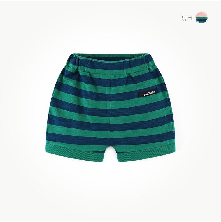 韓國 milk mile - 條紋花豹套裝-黑