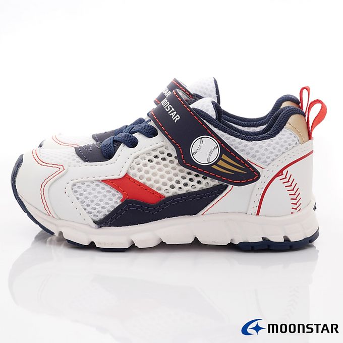 Moonstar日本月星 - 運動機能童鞋-MSCNC3161白藍(中小童)-機能運動鞋-白藍