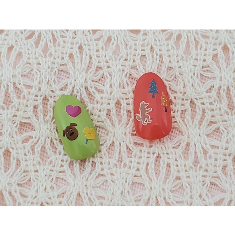 日本 Otogi Nail - 日本製 造型兒童防水指甲貼-童話故事-1枚(88貼)