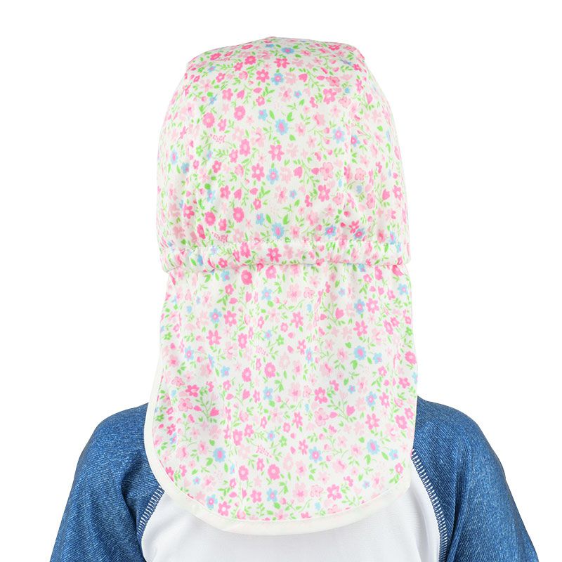 akachan honpo - 泳帽-小花-粉紅色 (42～52cm)