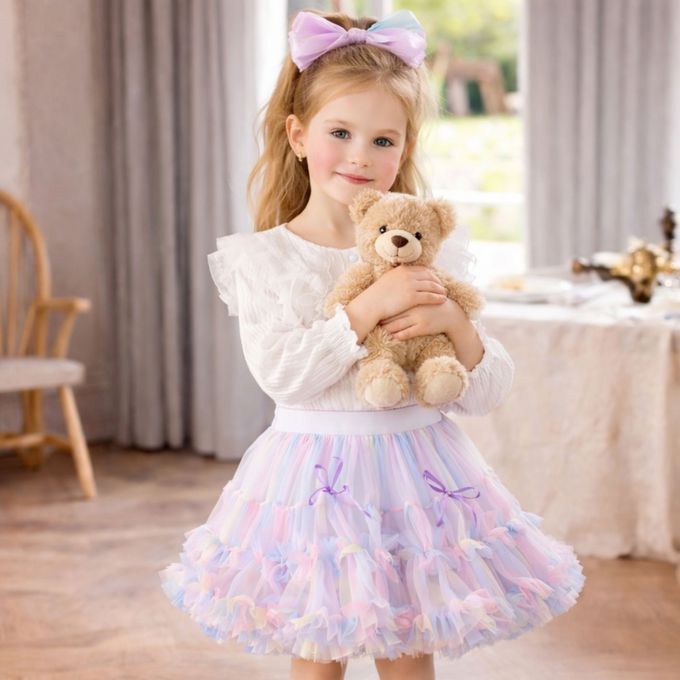 love, charlotte 超蓬網紗澎澎裙(半身裙 蓬蓬裙 蓬裙 裙子 婚禮  拍照 攝影 喜酒 喜宴 兒童 女童 童裝)