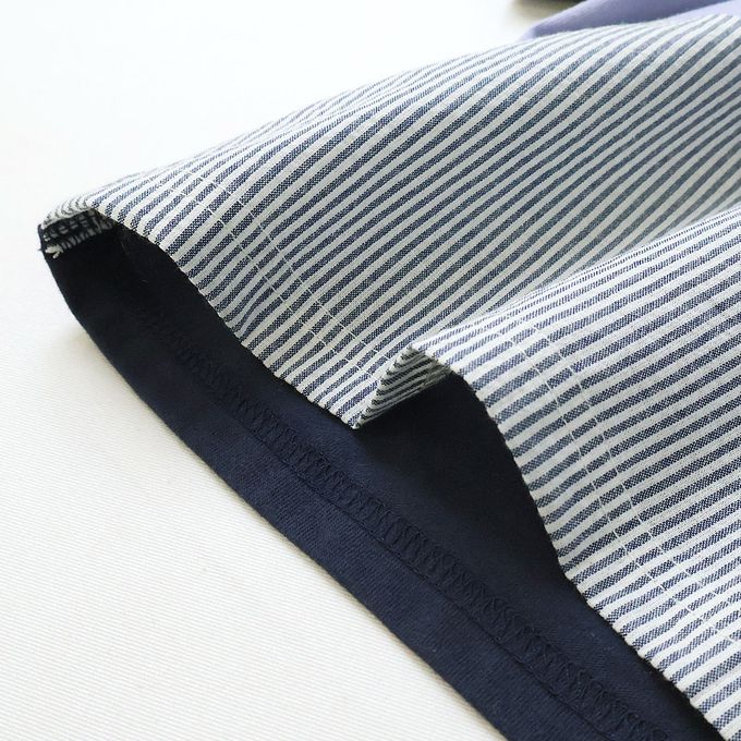 日本 ZOOLAND - 海洋印花短袖上衣-巨大鯨魚-象牙