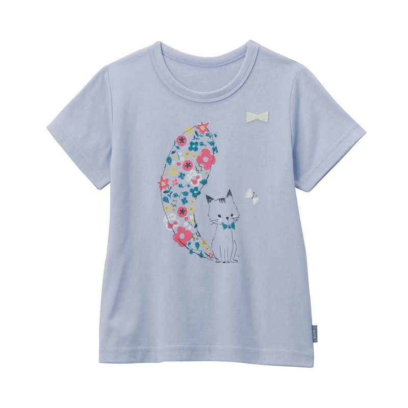 日本千趣會 - GITA 純棉印花短袖上衣-冰淇淋-淺綠