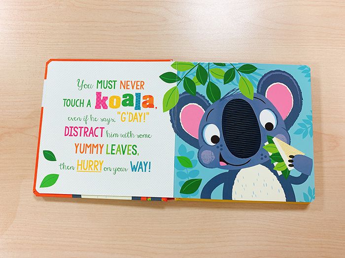 Never Touch a Koala  沒摸過的無尾熊（觸摸書）