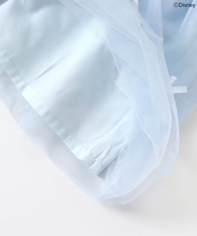 日本 apres les cours - 迪士尼 公主蕾絲拼接澎裙洋裝-小美人魚-粉x嫩綠