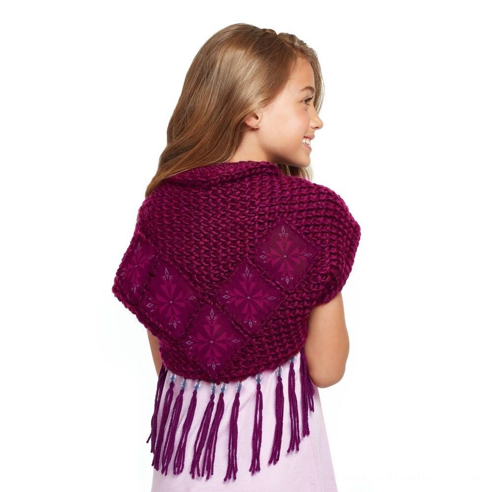 Disney 迪士尼 - 《 Disney 迪士尼 》冰雪奇緣2-披肩DIY