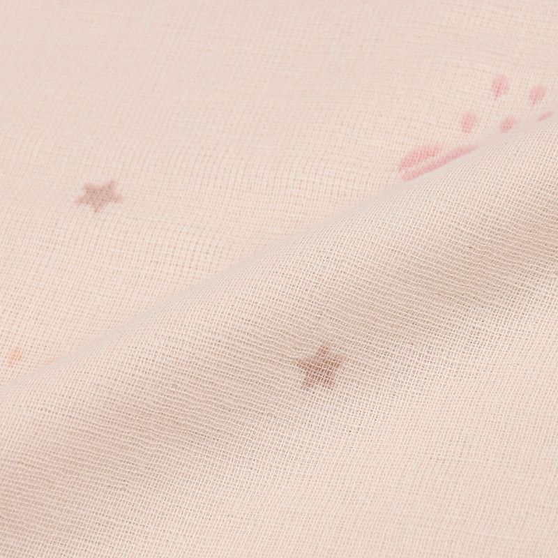 akachan honpo - 柔軟棉紗浴巾-長方形-粉紅色 (70×120cm)