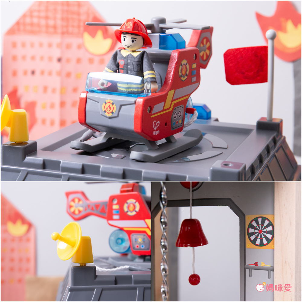 高達30種配件＆機關！【德國 Hape】木製軌道組