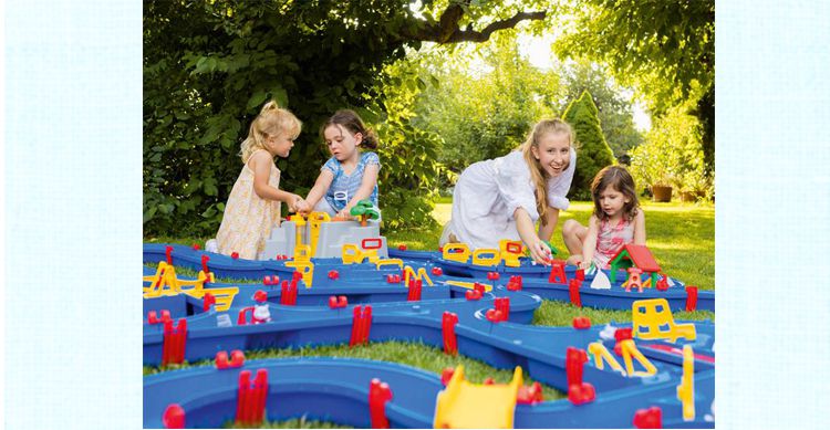 瑞典 Aquaplay - 【進階版漂漂河】水上樂園玩具-1528