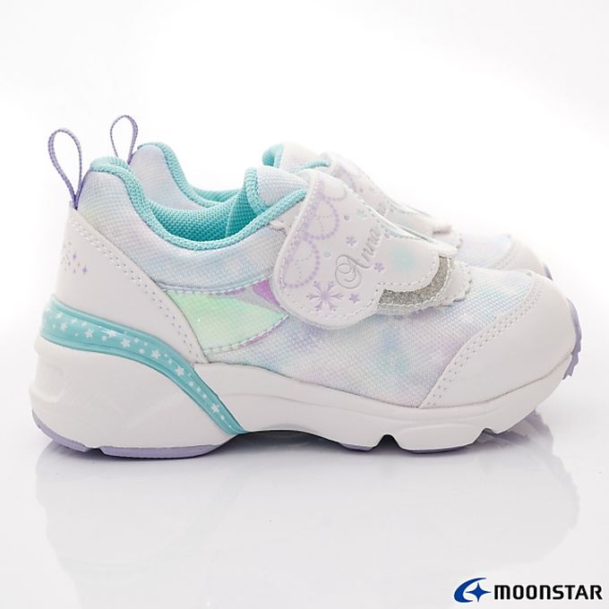 Moonstar日本月星 - 月星冰雪聯名機能童鞋-DNC13111白(中小童段)-機能運動鞋-白
