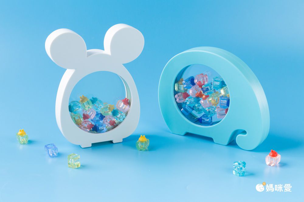 寶寶乳牙收藏盒-小老鼠款-粉色 (20x16cm)