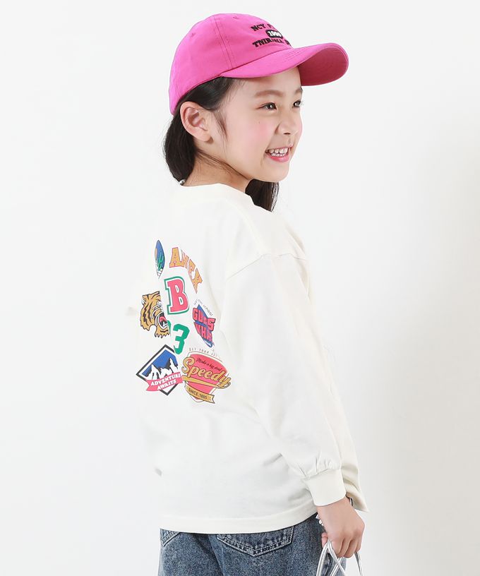 日本 devirock - 100%棉 定番印花長袖上衣-布魯克林-雜灰