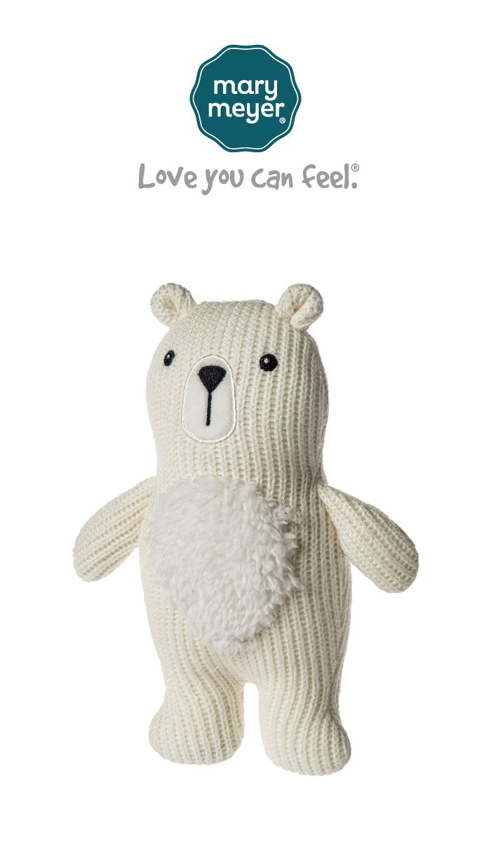 美國 MaryMeyer 蜜兒 - 柔軟手搖鈴-針織熊