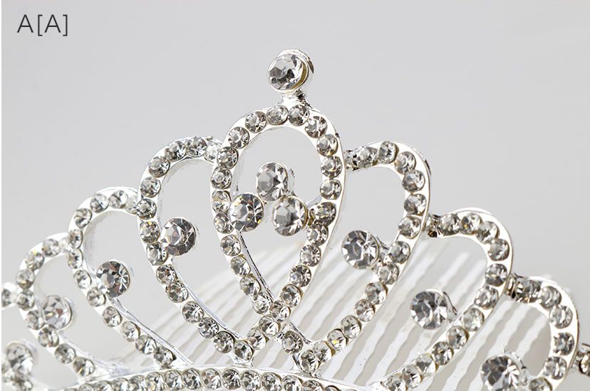 日本 Catherine Cottage - 閃閃發亮華麗皇冠髮飾-A款