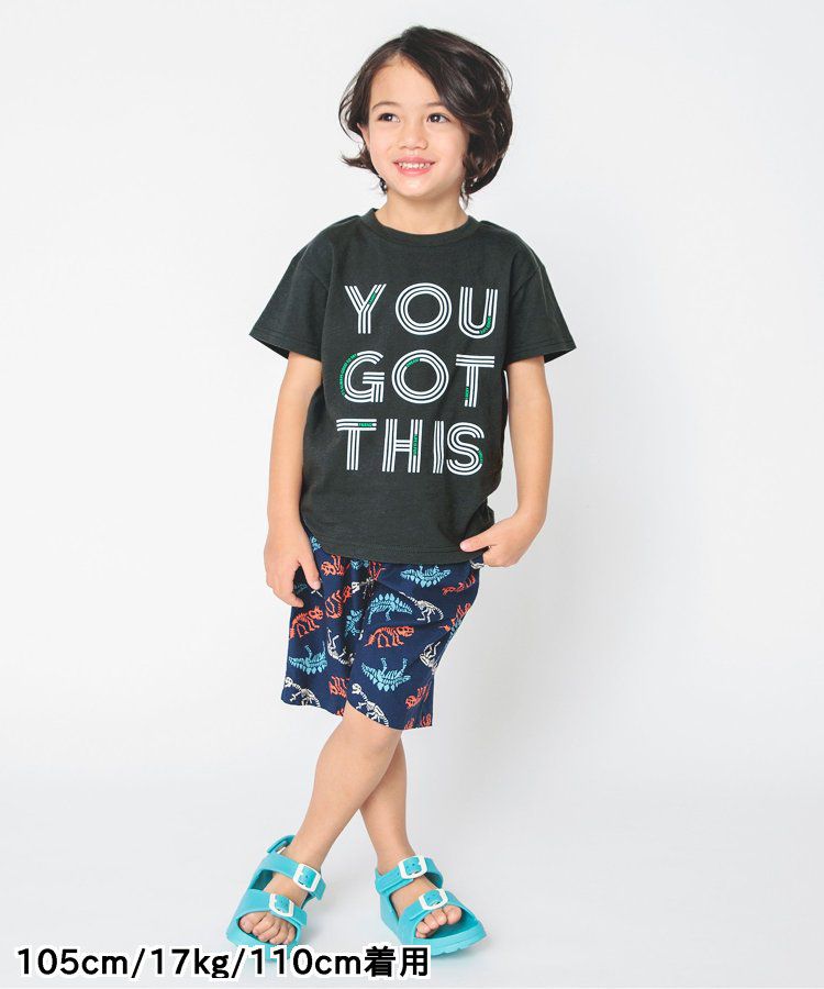 日本 BREEZE - 美式休閒風印花短袖上衣-GOOD DAY-檸檬黃