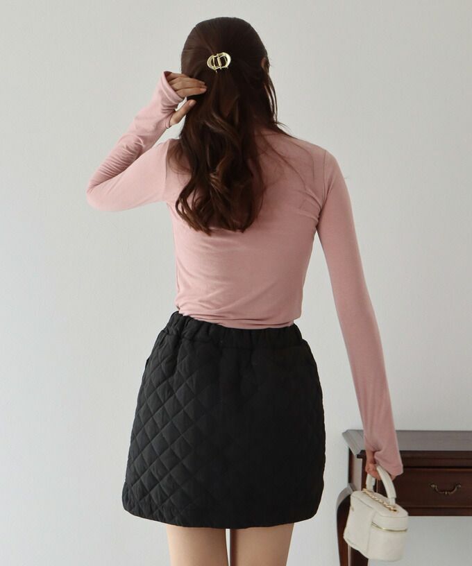 日本 BLUE EAST - 柔軟彈性長袖內搭上衣-寶藍