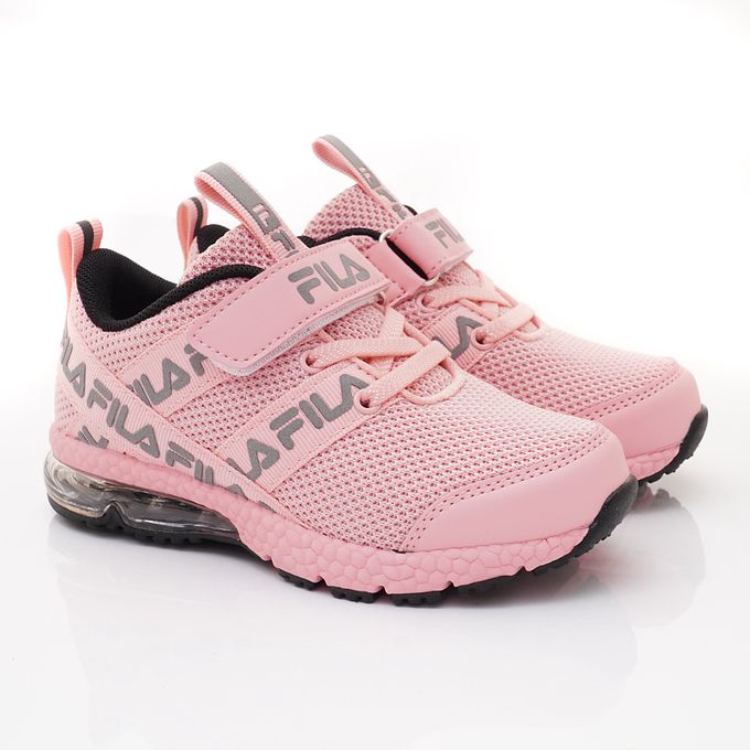 FILA - 氣墊慢跑運動鞋-2-J429X-550粉(中大童段)-運動鞋-粉