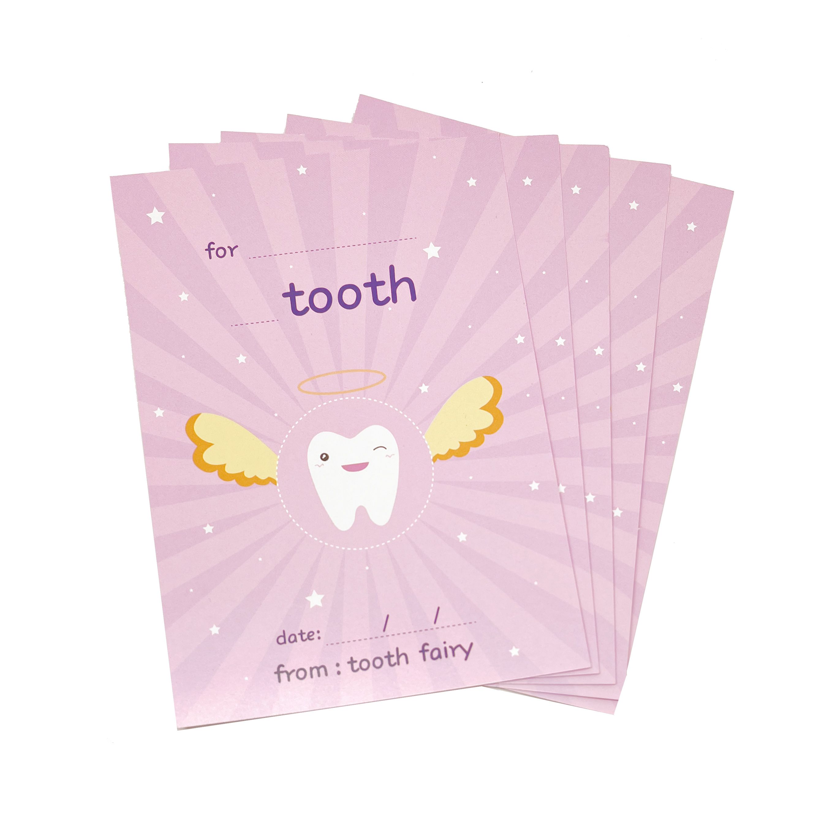 MangoBanana - 牙仙子收藏金幣5入組(藍袋款)-獨角獸-贈牙仙子金幣蒐集卡-粉