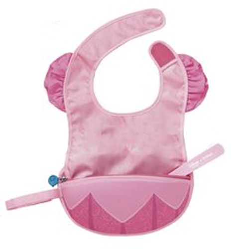 澳洲 b.box - 迪士尼旅行圍兜袋-睡美人-含矽膠軟湯匙*1