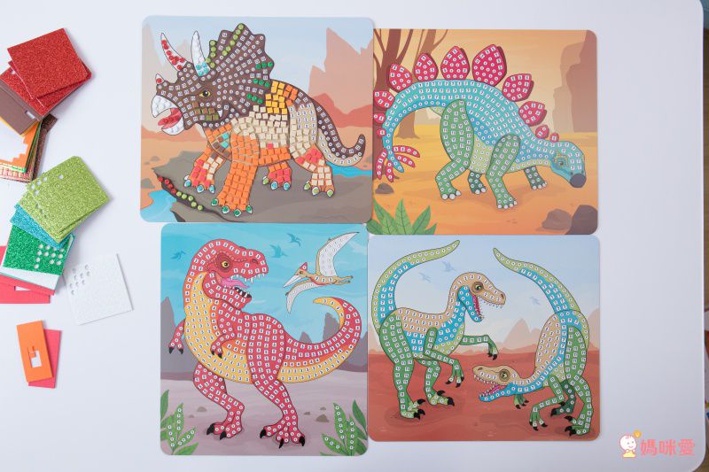 加拿大 Sticky Mosaics - 馬賽克拼貼-公主郊遊趣-2052 pcs