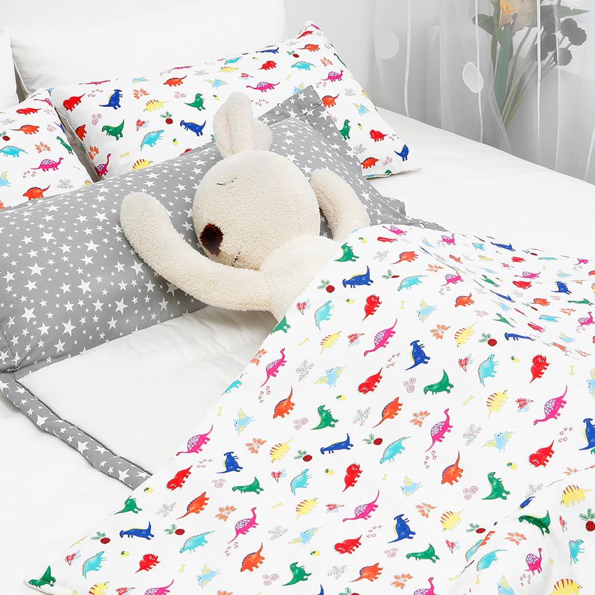 韓國 2cm+透氣乳膠墊睡袋，支撐力UP↑，分散受力保護寶貝脊椎 ♥