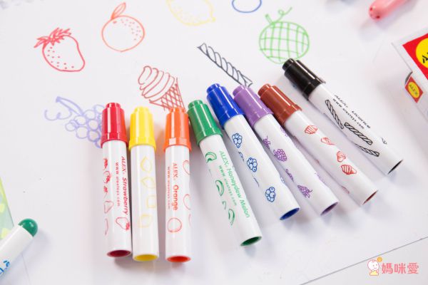 美國 ALEX - 水果香味彩色筆(8色)