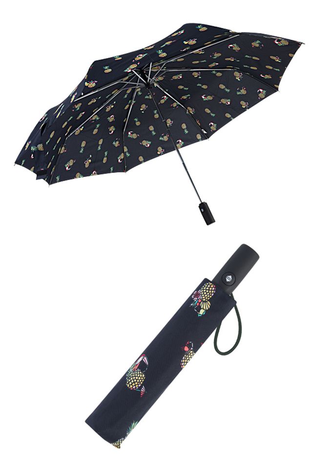 Rainstory - 抗UV雙人自動開收傘-鳳梨鸚鵡-480g