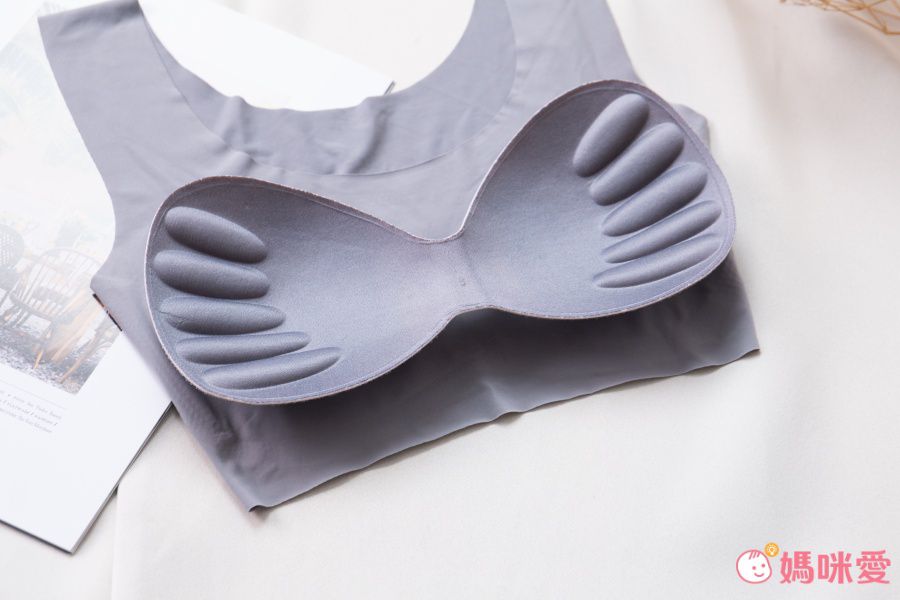 韓國 INNERism - 輕量寬肩帶無鋼圈無縫線Bra-米膚