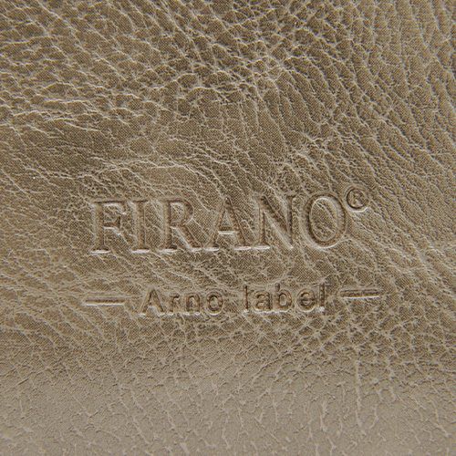 日本 FIRANO - 馬蹄環簡約肩背/側背兩用大方包+檸檬折疊購物袋 三件組-BE