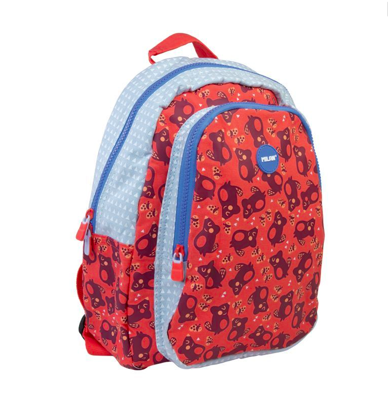 MILAN - 學童背包-瓢蟲與小松鼠(中)