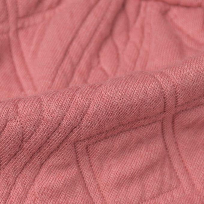 akachan honpo - 10分假兩件裙褲-鋪棉-粉紅色