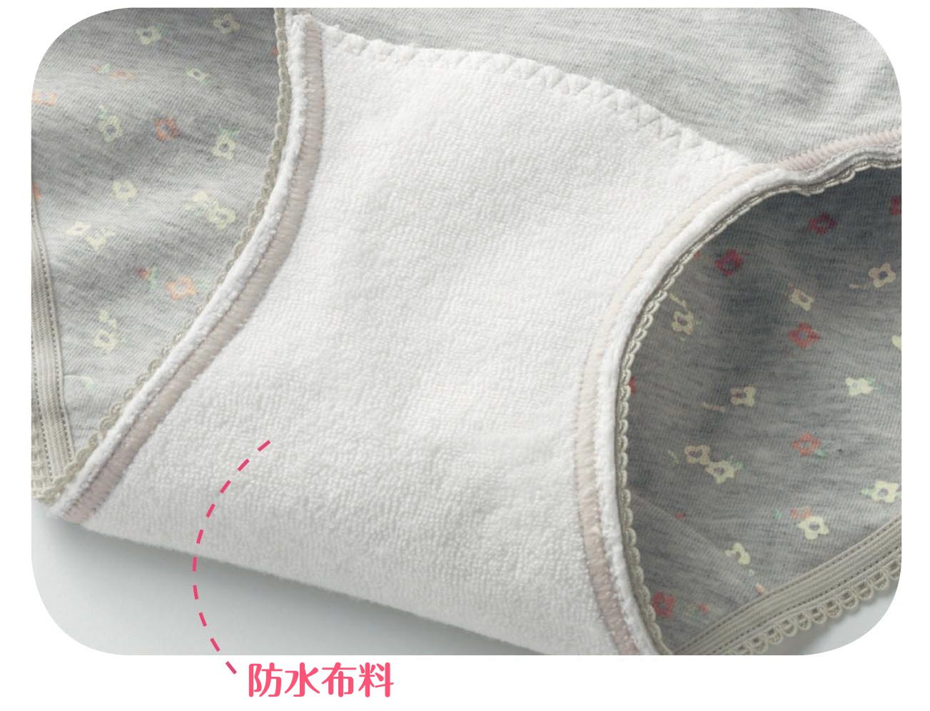 ❤【日本千趣會童裝】少女成長型內衣Ｘ生理褲 ❤