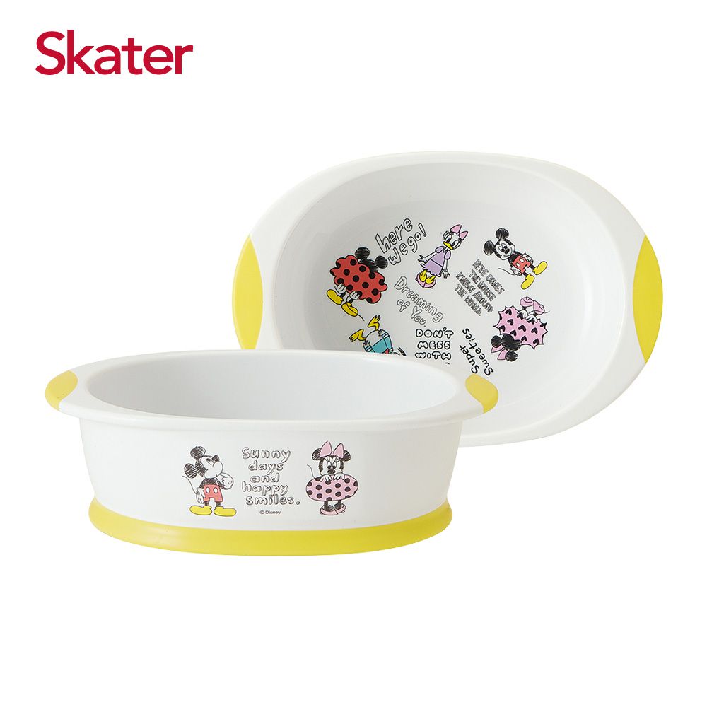 日本 SKATER - 離乳深口盤(400ml)-米奇