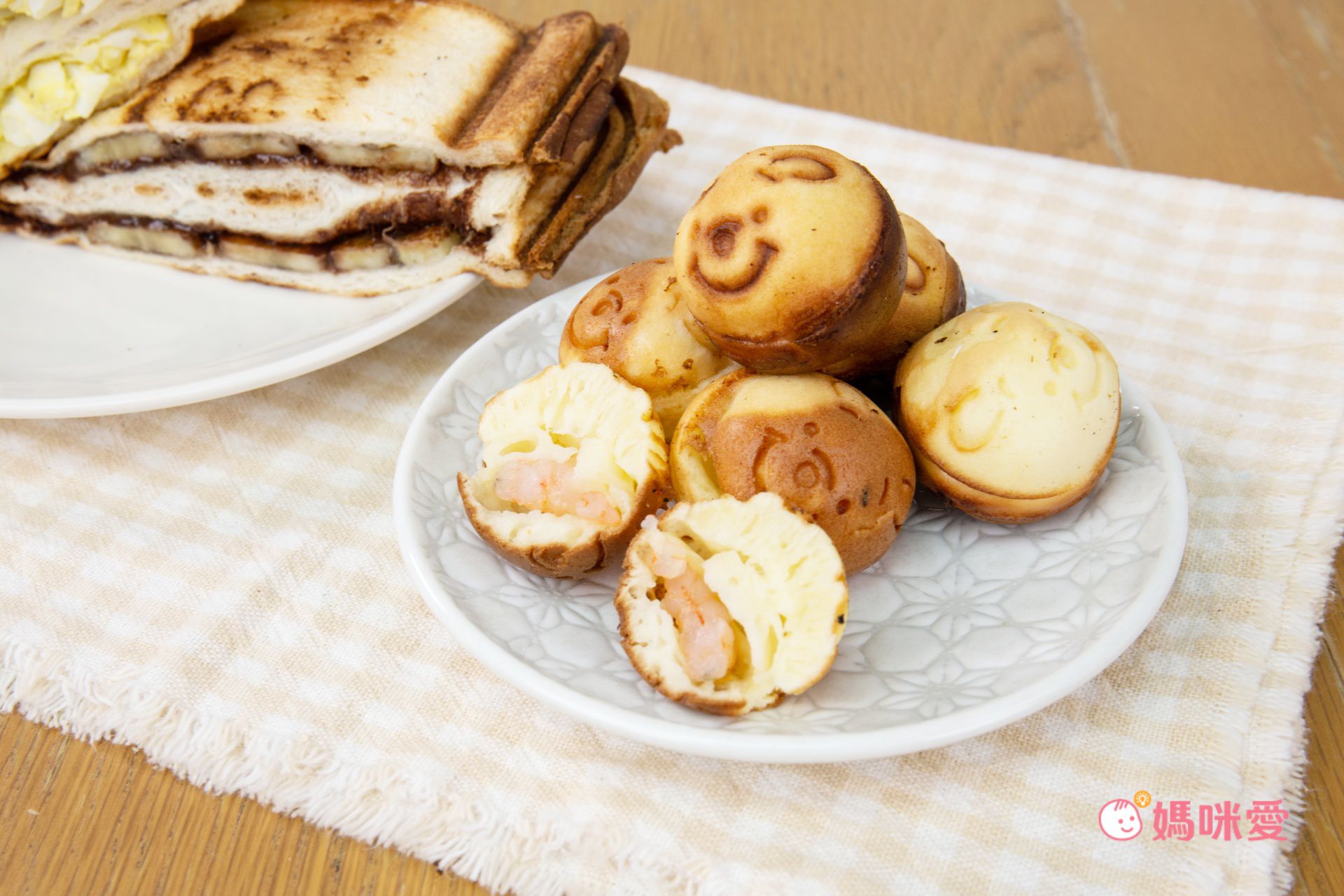 超萌多啦A夢、米奇造型！日本SKATER 鬆餅、熱壓吐司烤盤