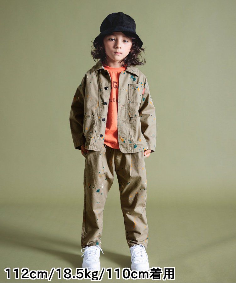 日本 BREEZE - 美式帥氣翻領夾克/薄外套-格紋-黑白