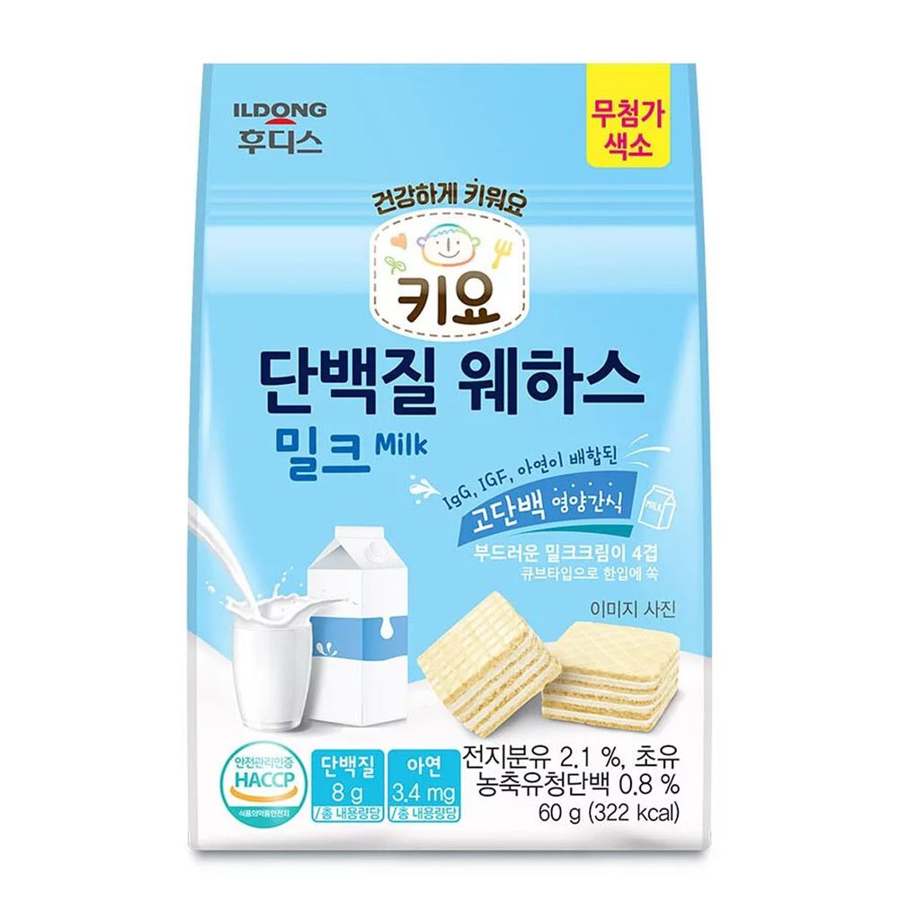 韓國Ildong Foodis日東 - 蛋白威化餅乾-牛奶口味