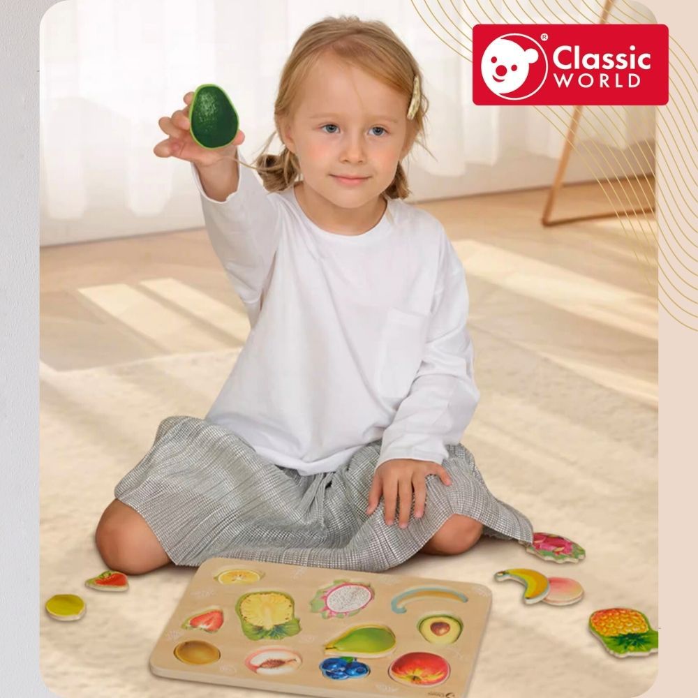 趣味主題拼板-繽紛水果《40073》