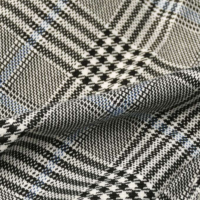 akachan honpo - 7分褲 葛倫格紋-灰色