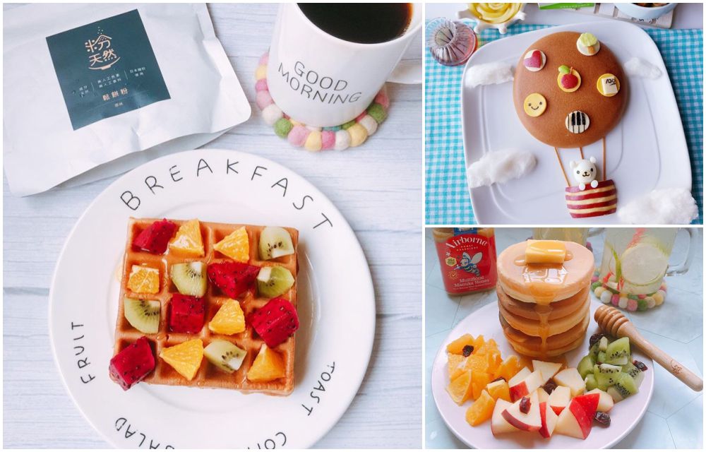 在家就能做出棉軟厚鬆餅！【粉天然鬆餅粉】日本嚴選小麥粉、無添加最安心