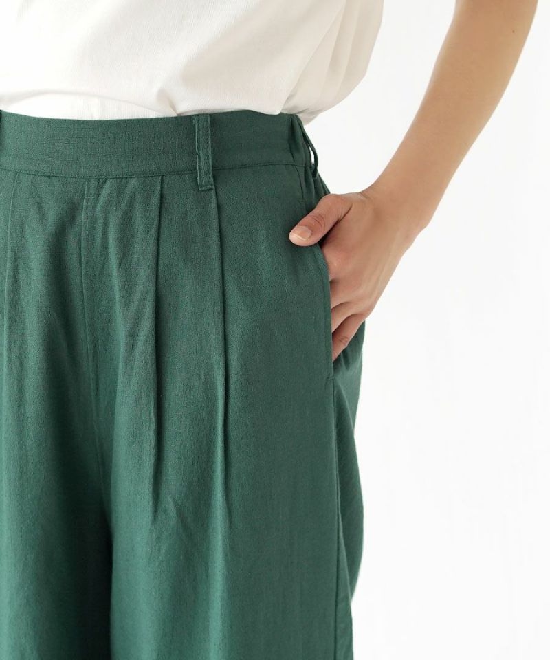 日本 zootie - 俐落剪裁棉麻透氣無袖套裝-優雅黑