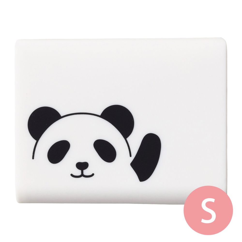 日本文具 LIHIT - 便條紙收納盒(附便條紙)-熊貓 (S(長條*2))