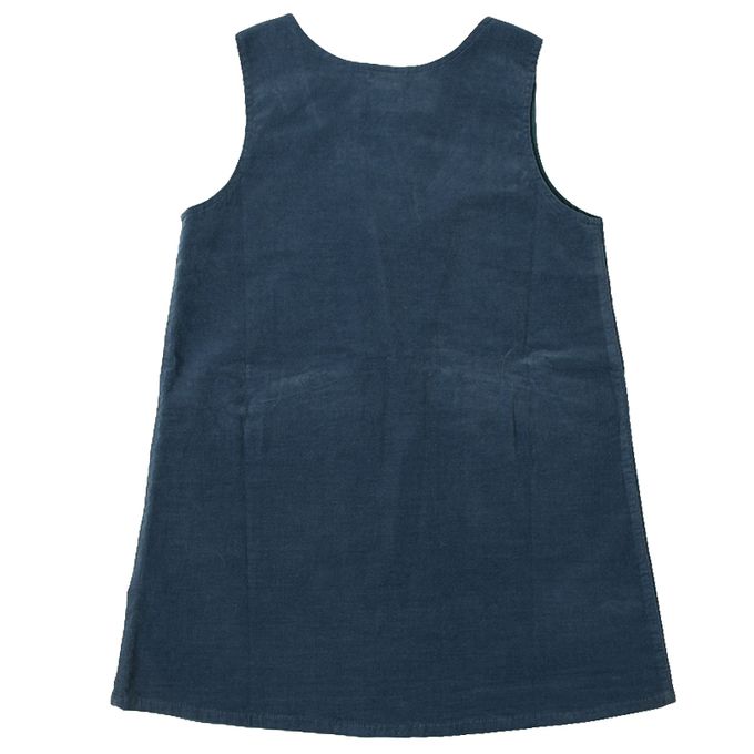 akachan honpo - 背心裙-燈芯絨-藍色