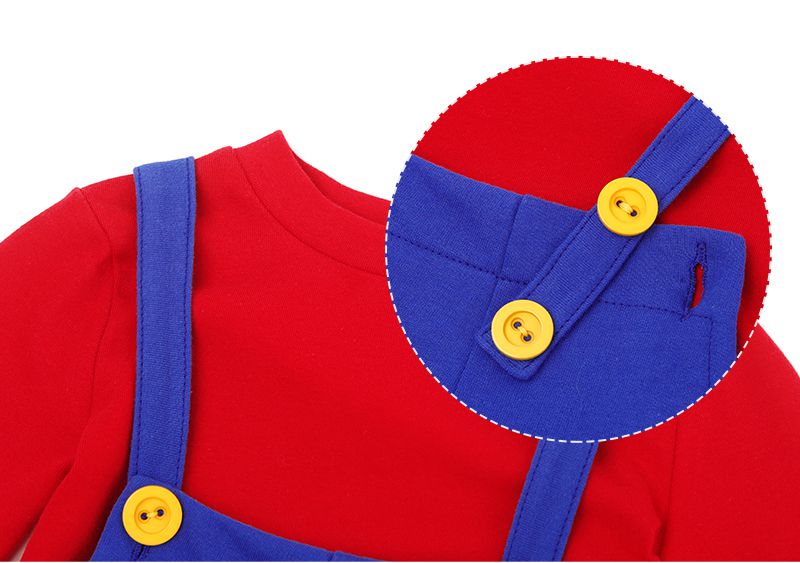 韓國 OZKIZ - 卡通男寶套裝(附帽子)/萬聖節-紅