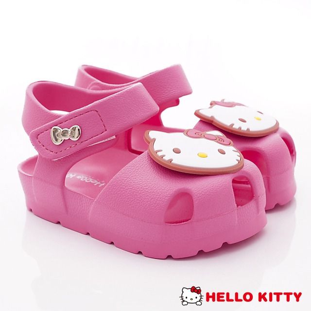 HELLO KITTY - 超輕護趾凱蒂涼鞋(中小童段)-桃