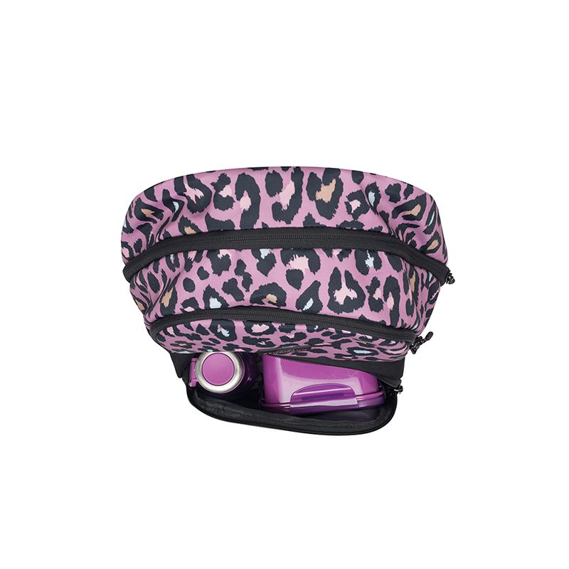 Beckmann - Sport Junior 護脊書包 30L-粉彩豹紋