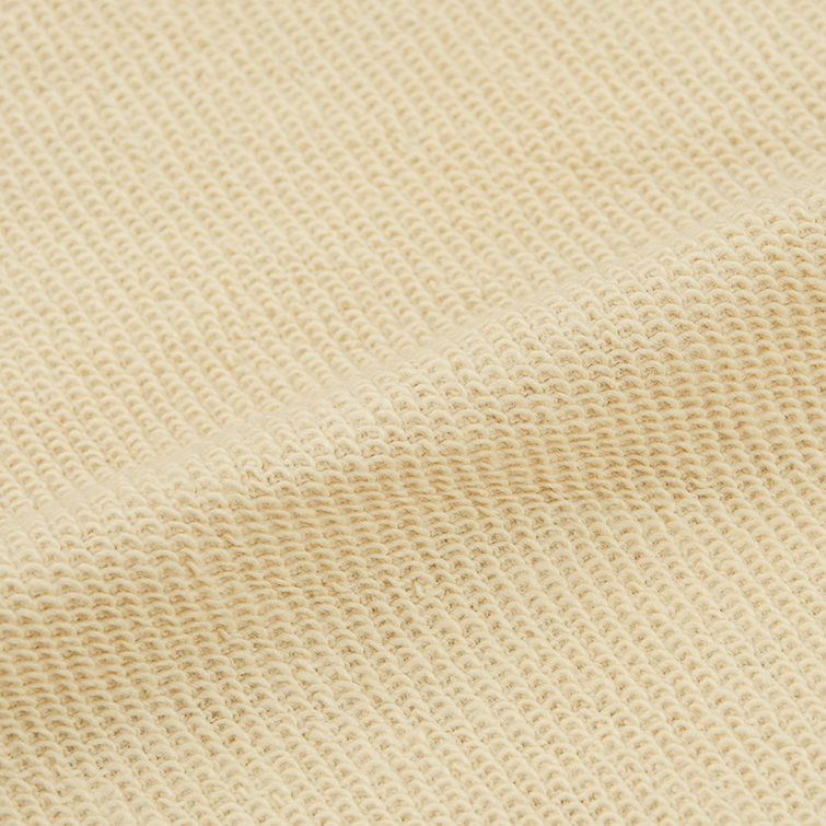 akachan honpo - 連帽外套 粗節紗-毛圈內裡-淺卡其色