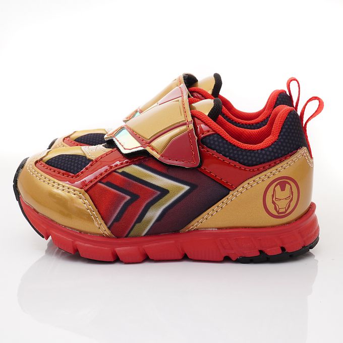 Moonstar日本月星 - 鋼鐵人聯名機能童鞋-MV0163金(中小童)-機能運動鞋-金